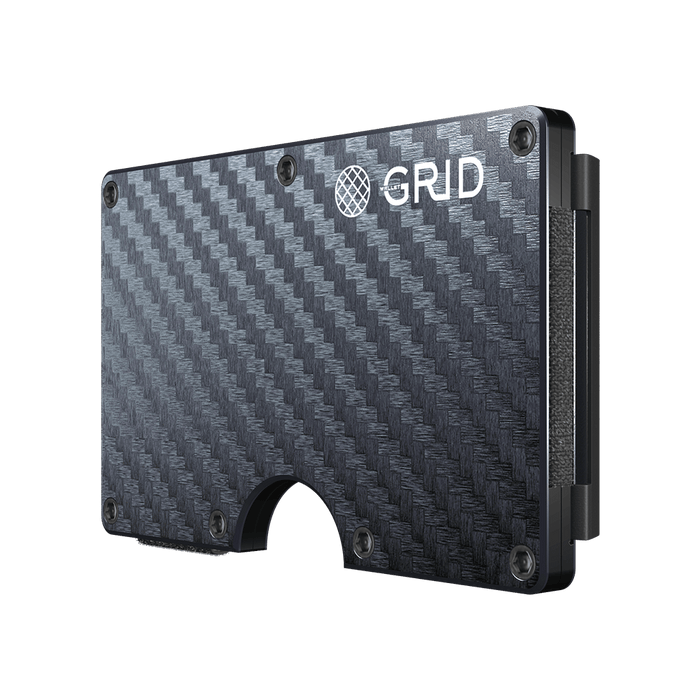 GRID Carbon Fiber metal wallet