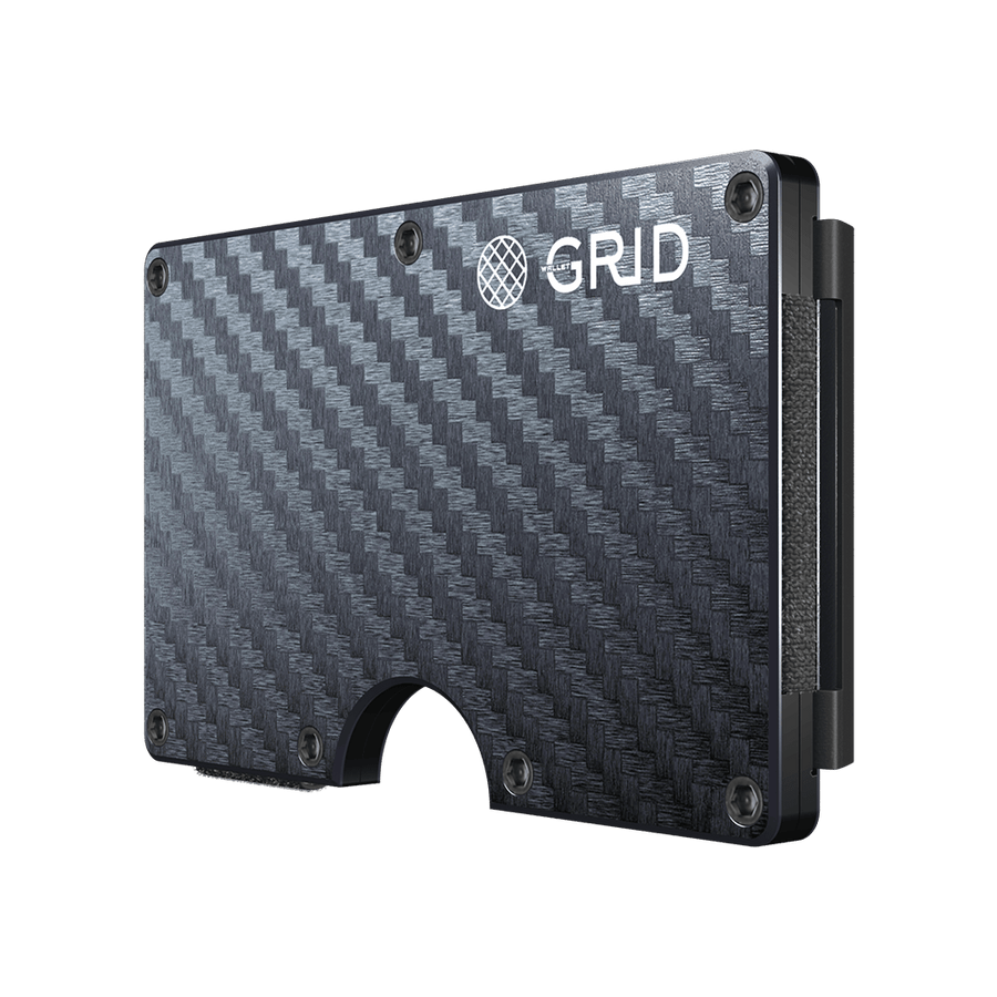 GRID Carbon Fiber metal wallet